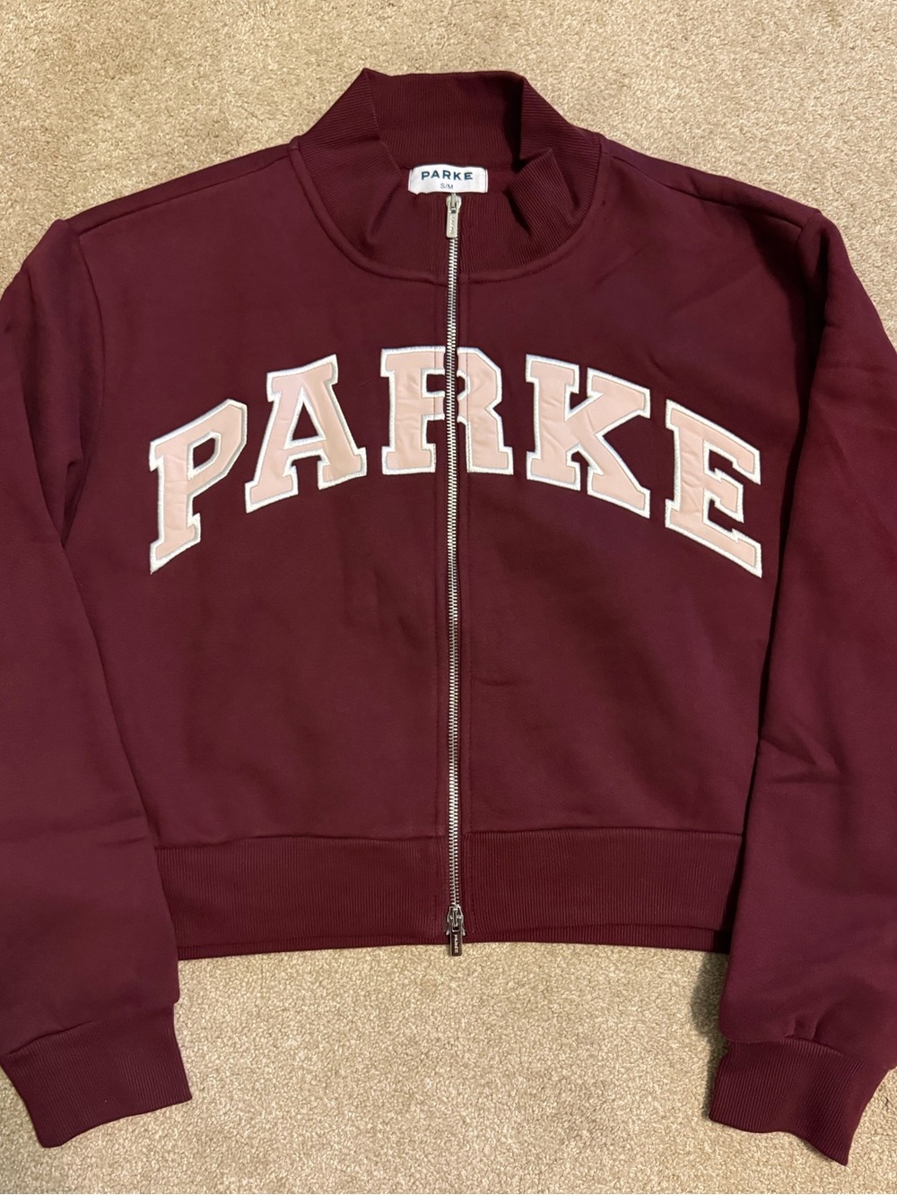 NWT Parke Full Zip in Mulled, size S/M
